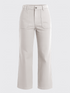 WOMAN CANVAS PANTS Mastic