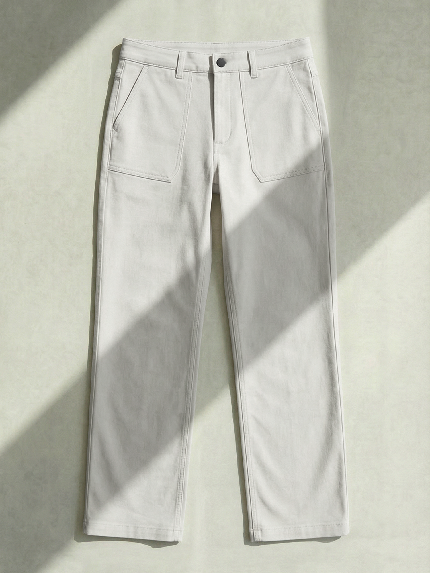 WOMAN CANVAS PANTS Mastic