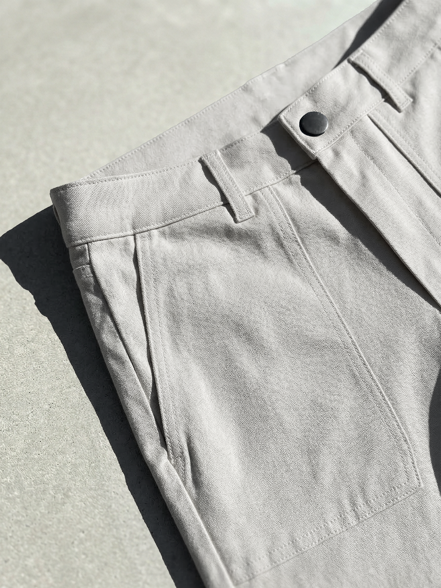 WOMAN CANVAS PANTS Mastic