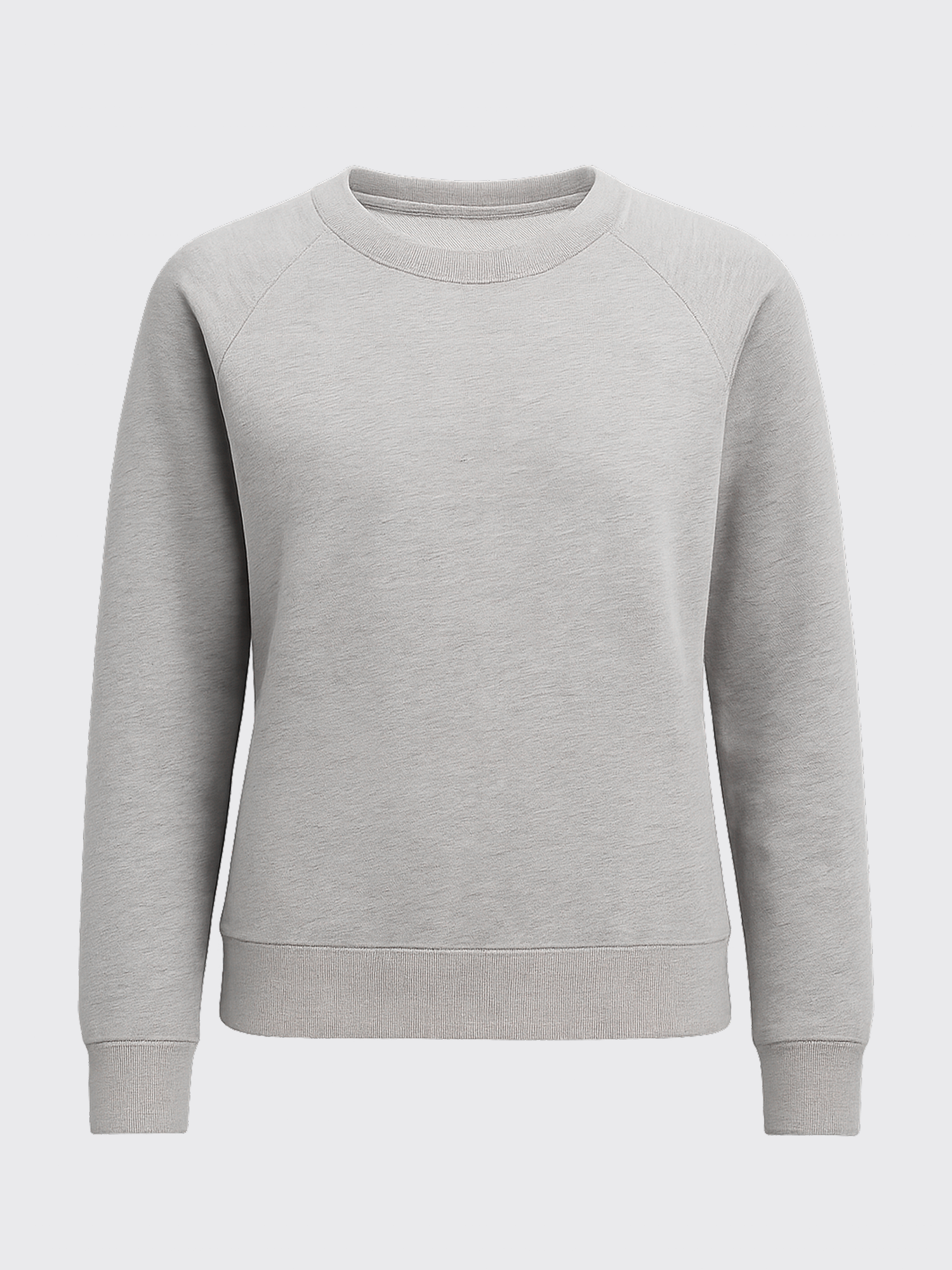 ESSENTIAL MERINO WOMAN SWEATSHIRT Gris Clair