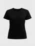 WOMAN EVOLUTION MERINO T-SHIRT Noir