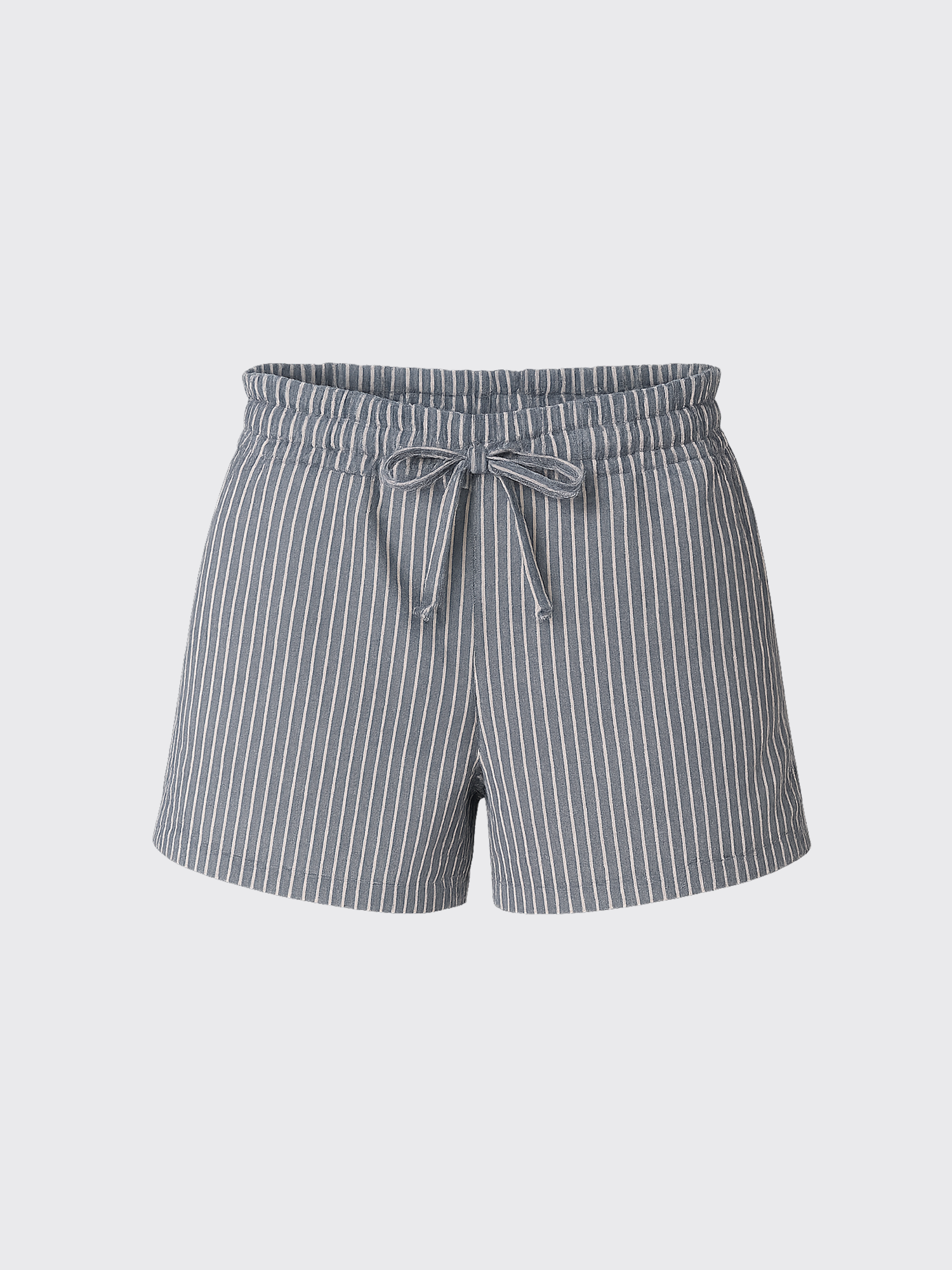 WOMAN HEMP SHORTS Dark Stripes
