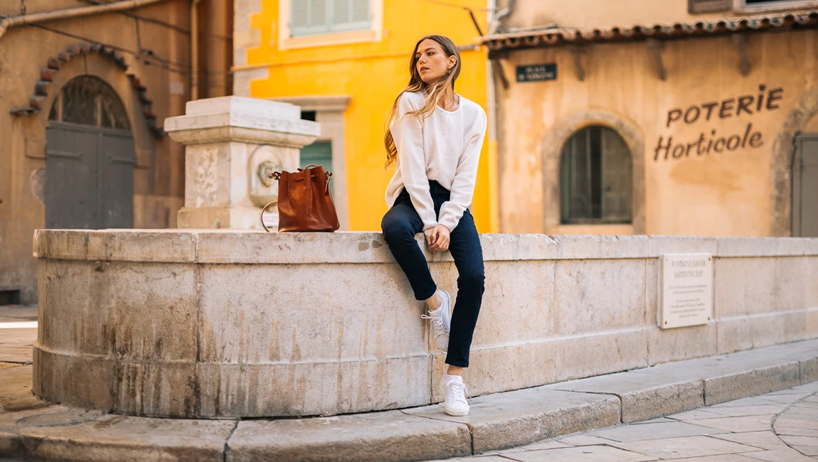 WOMAN LAMBSWOOL CARDIGAN Blanc