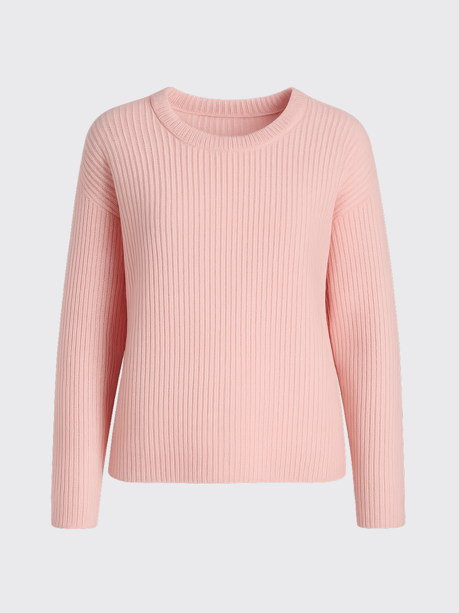 WOMAN LAMBSWOOL PULLOVER Rose