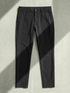 WOMAN MERINO PANTS Gris Anthracite