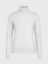 WOMAN MERINO TURTLENECK Blanc