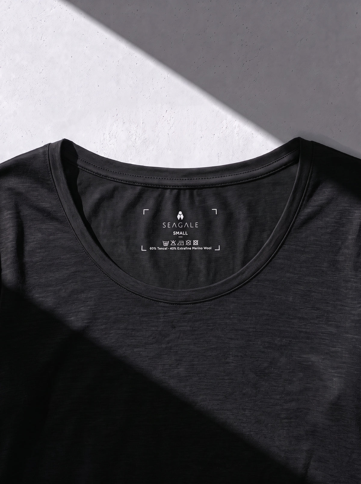 WOMAN CLOUD MERINO LONG SLEEVES T-SHIRT noir