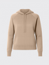 WOMAN MERINO HOODIE Sable