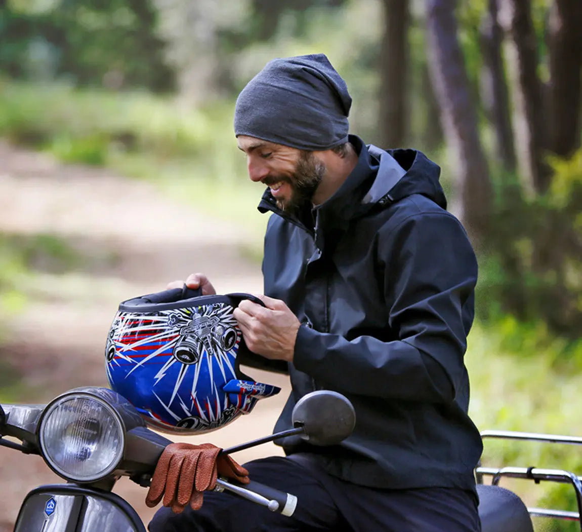 ACTION MERINO TUBE Gris Anthracite