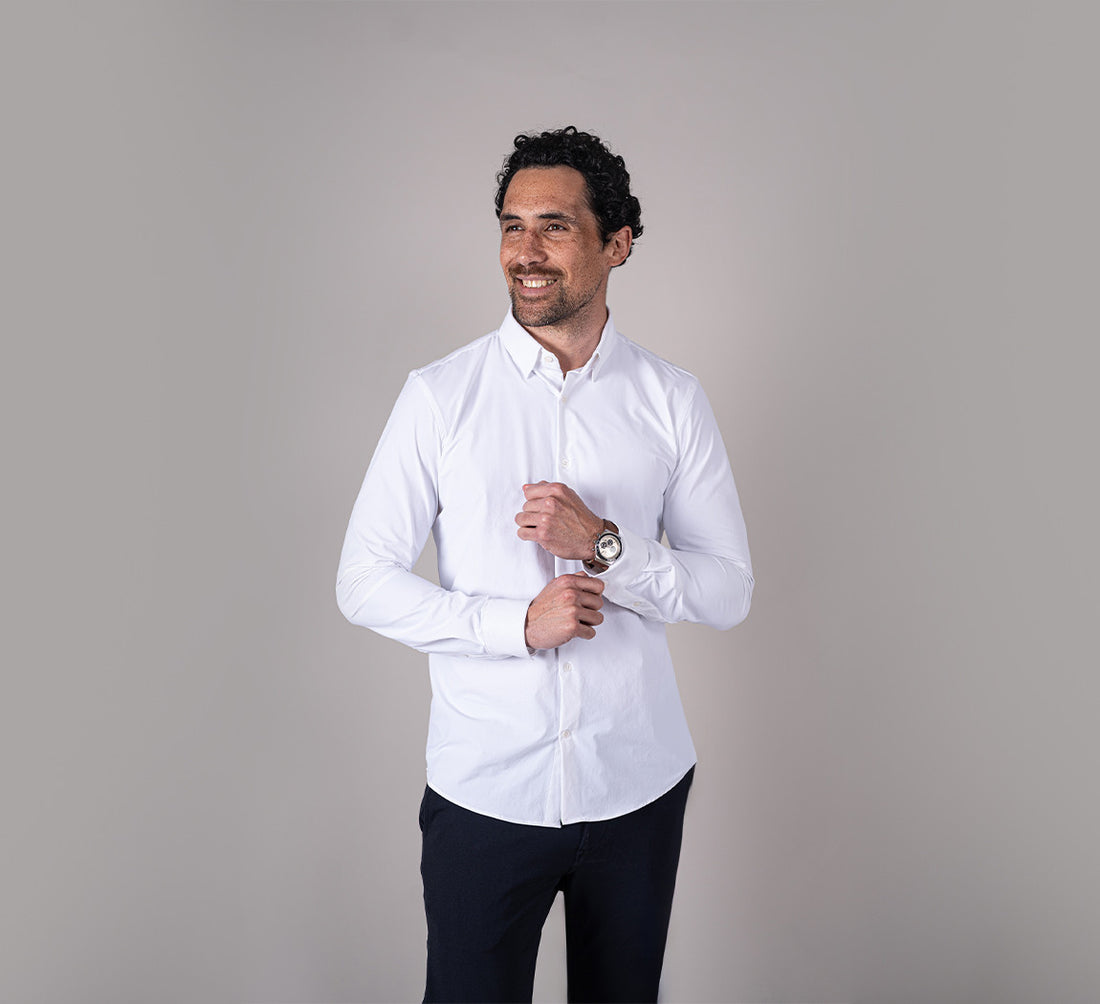 ACTIVE STRETCH SHIRT Blanc