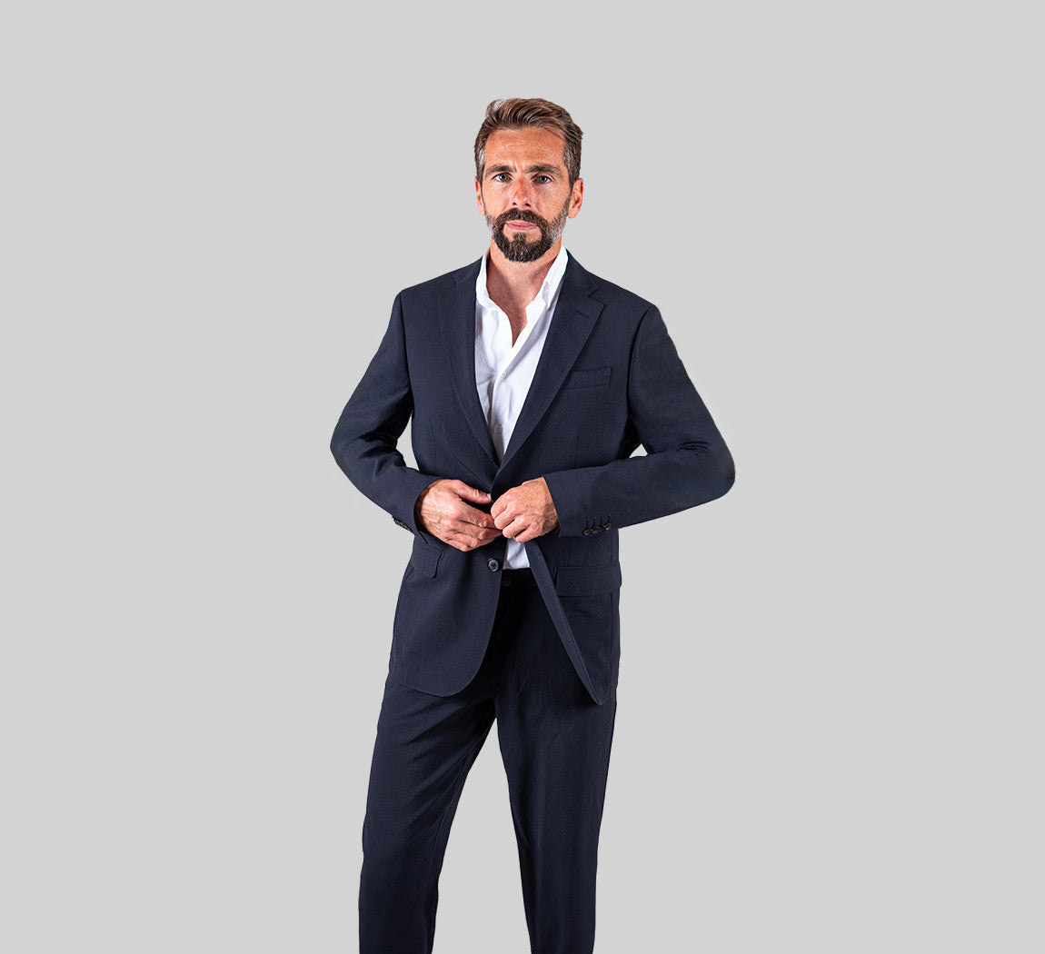 CORDURA MERINO BLAZER Bleu Chic