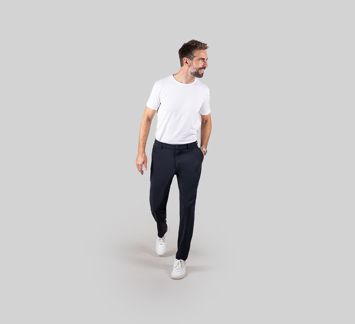 CORDURA MERINO RELAX PANTS Bleu Chic