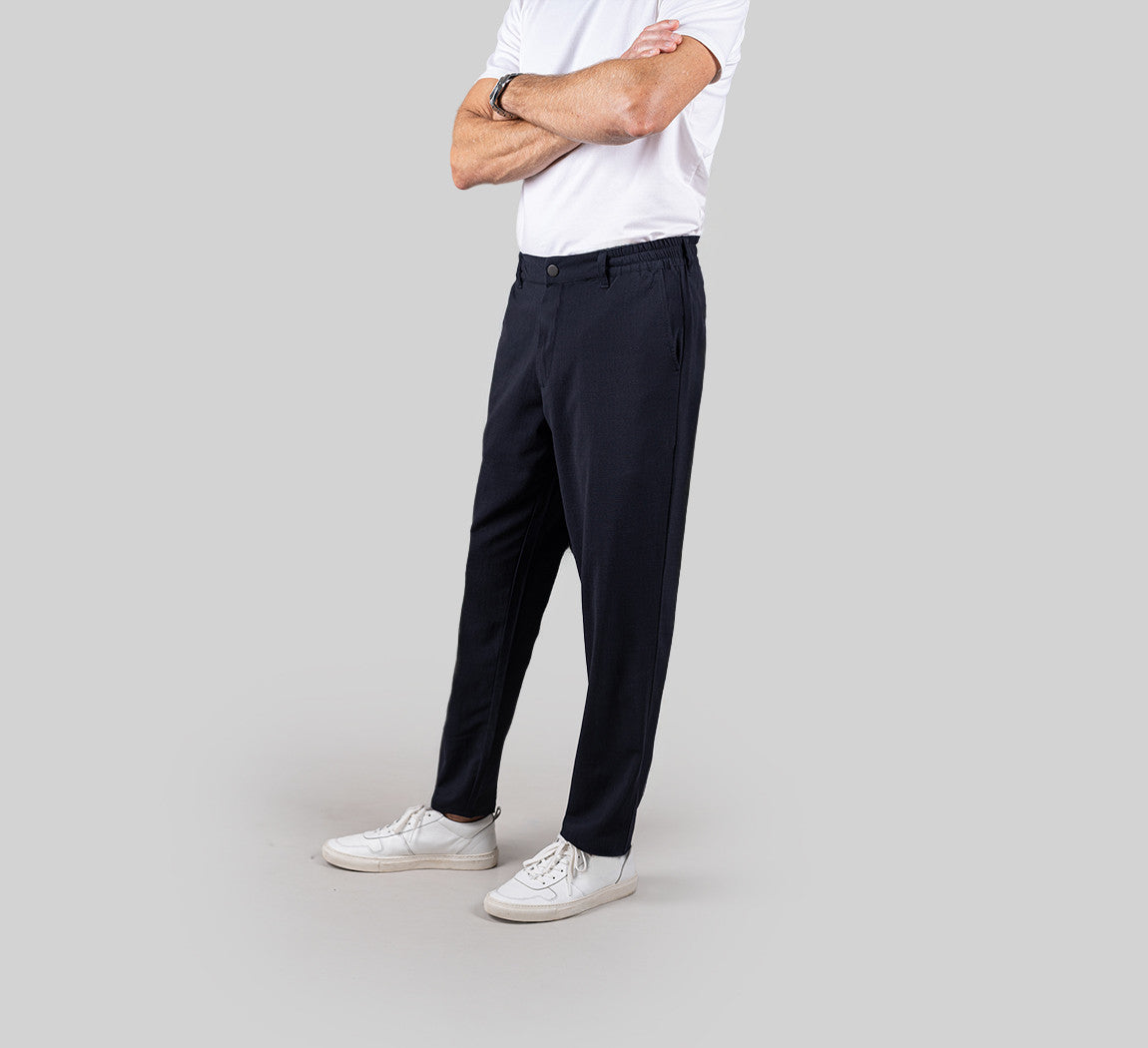 CORDURA MERINO RELAX PANTS Bleu Chic