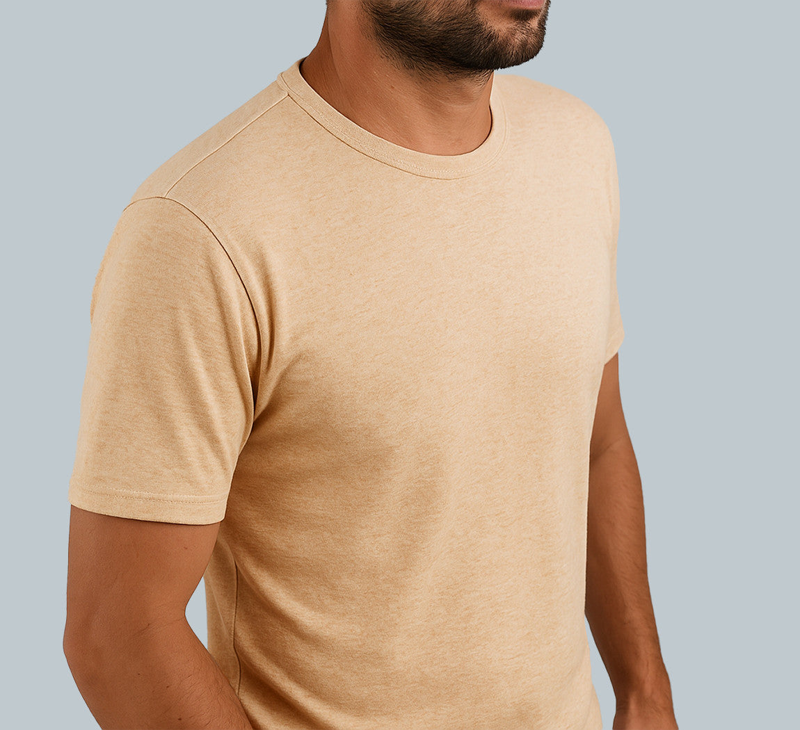 DRY HEMP T-SHIRT Peche