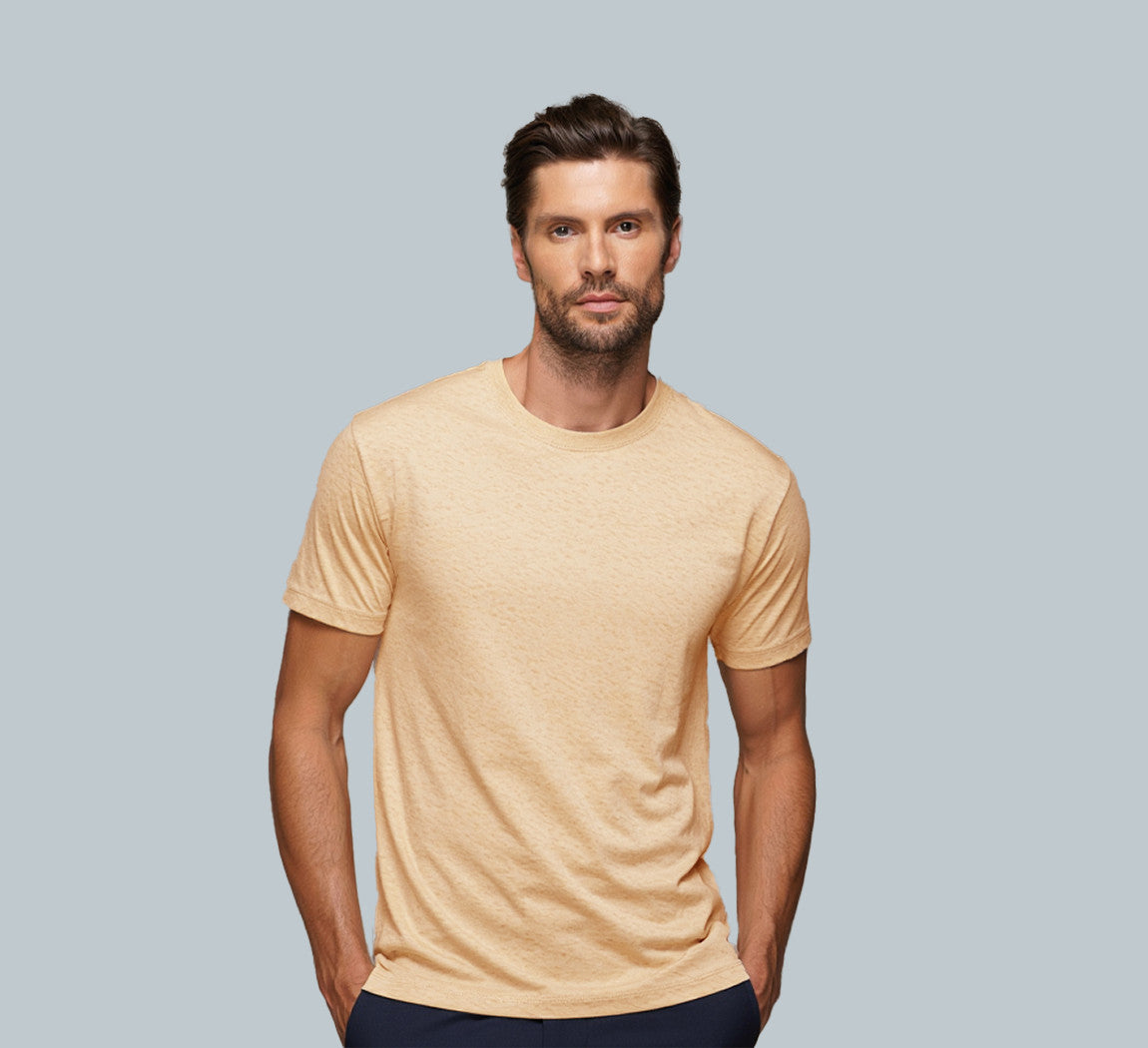 DRY HEMP T-SHIRT Peche
