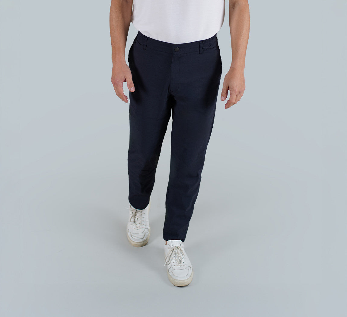 ECOMOTION CHINOS Bleu Chic