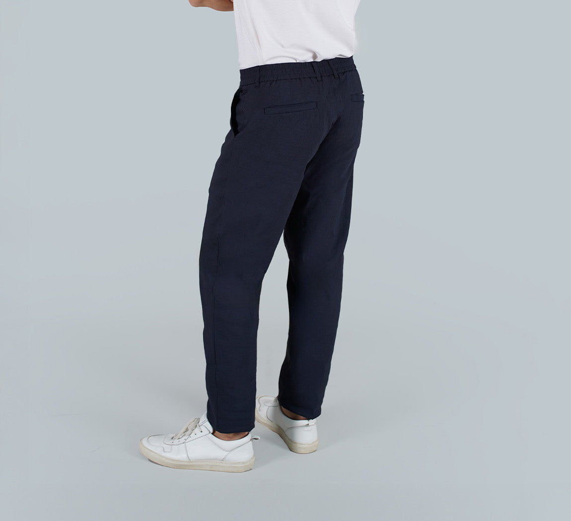 ECOMOTION CHINOS Bleu Chic