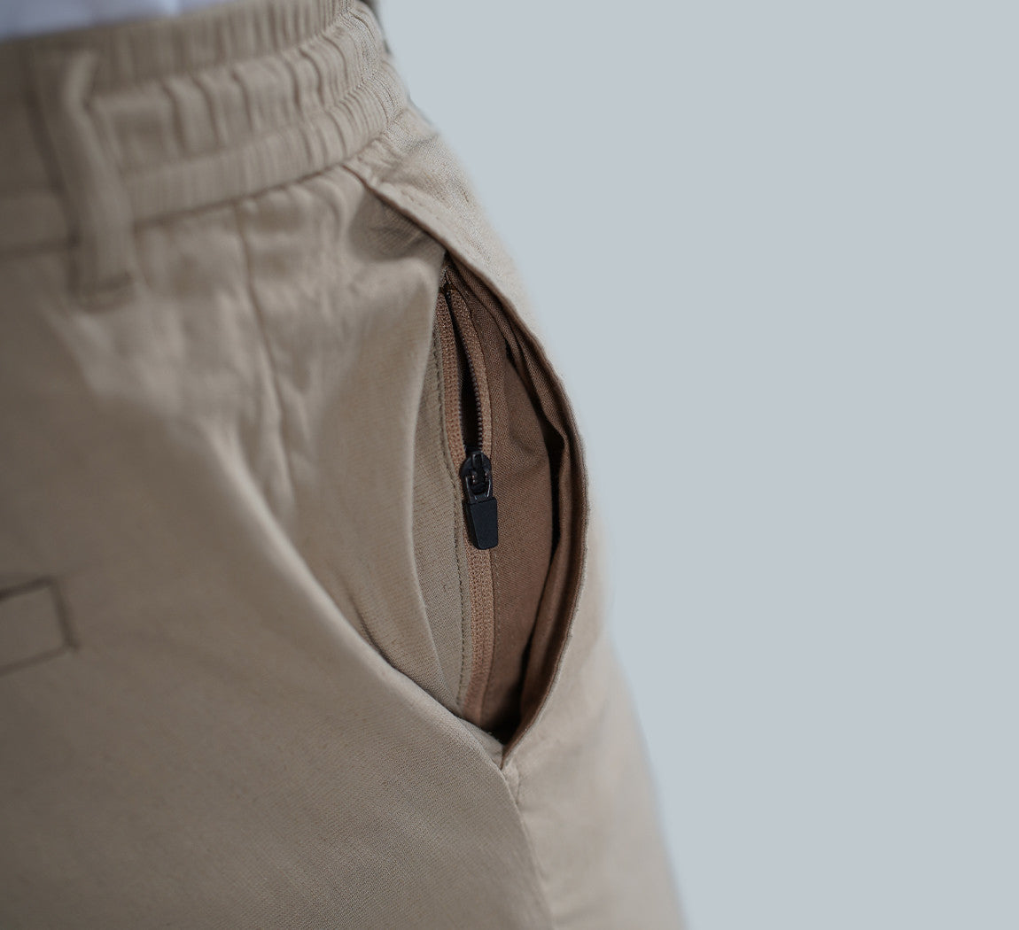 ECOMOTION CHINOS Beige