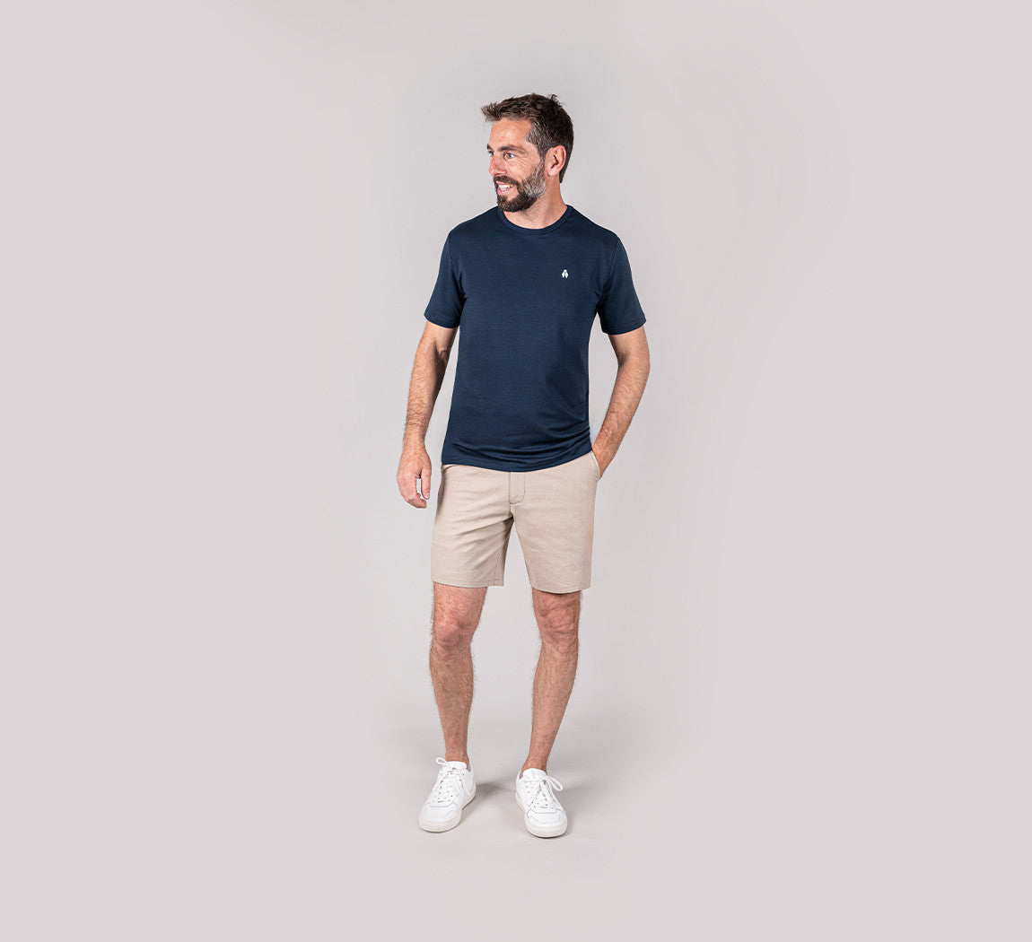 EVOLUTION LOGO T-SHIRT Bleu Chic
