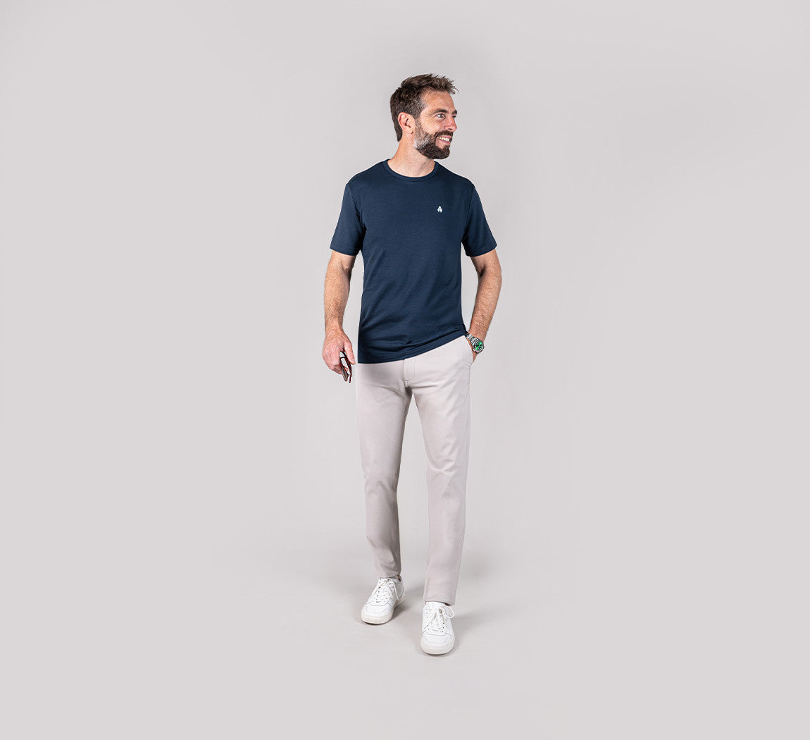 EVOLUTION LOGO T-SHIRT Bleu Chic