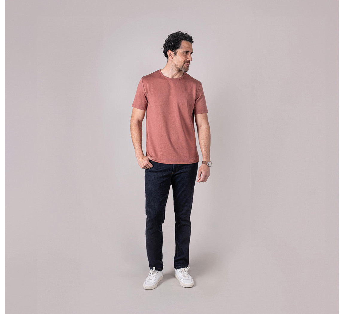EVOLUTION MERINO T-SHIRT Rose