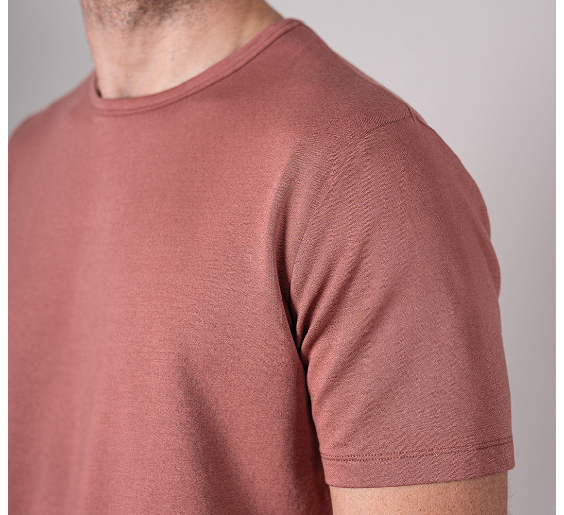 EVOLUTION MERINO T-SHIRT Rose