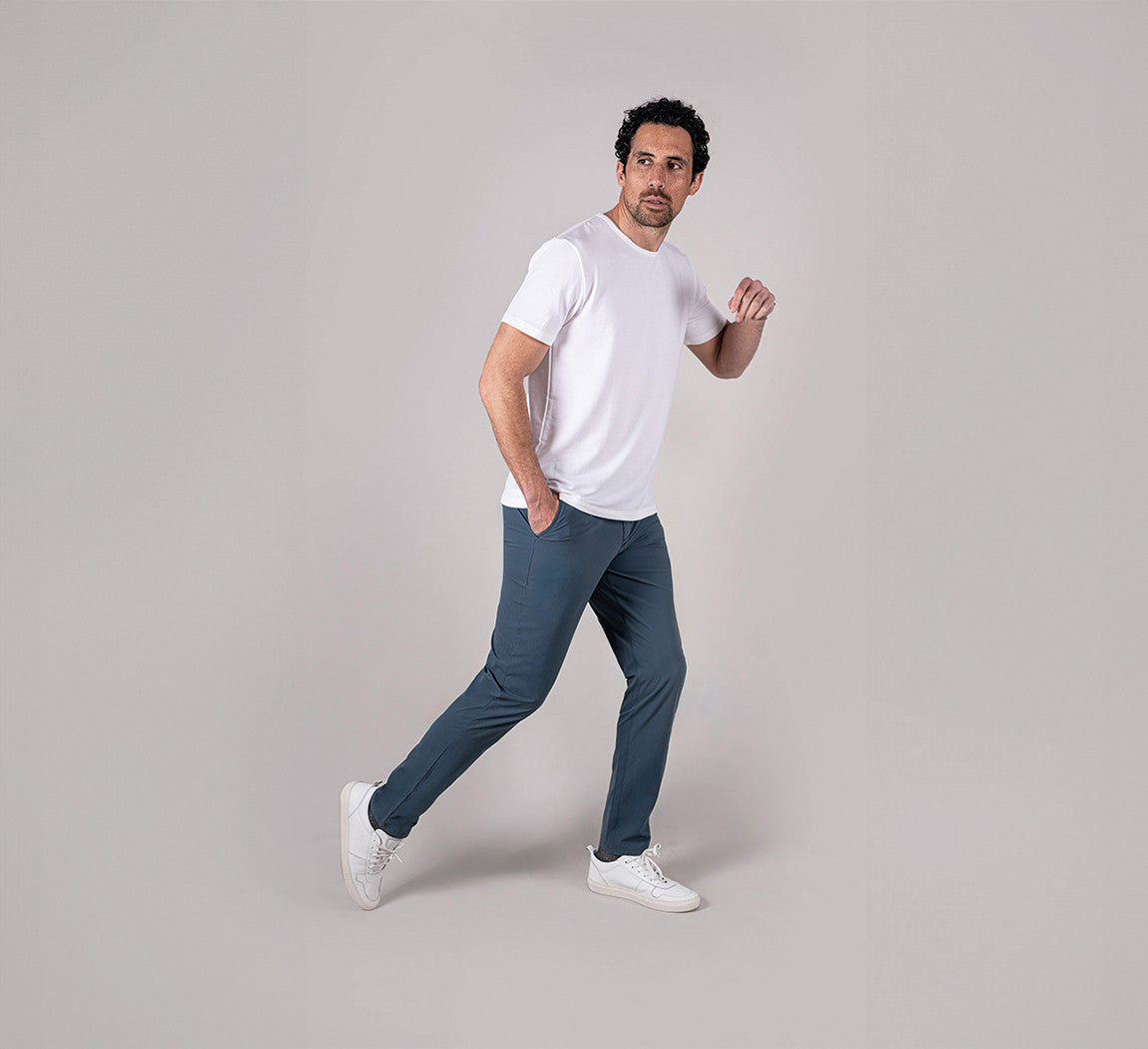 FREEDOM PANTS Bleu Gris