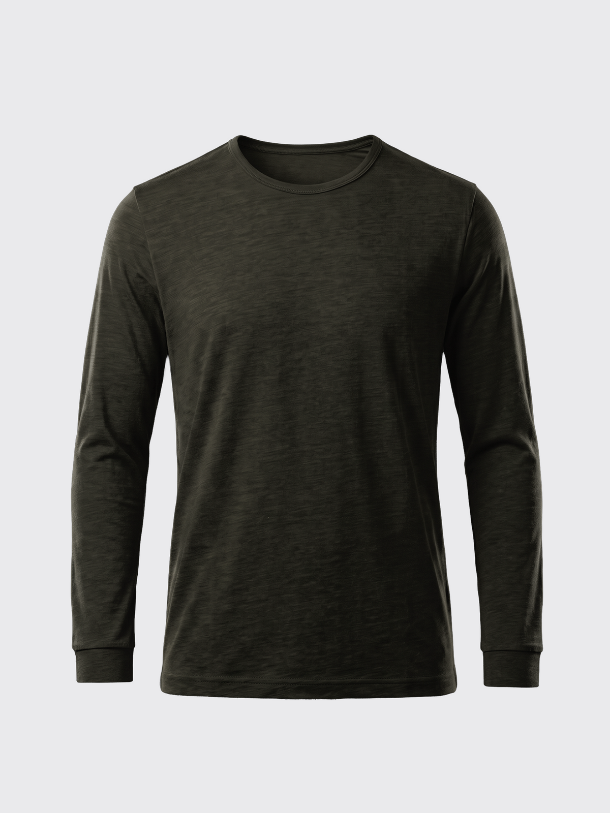 main out PERFORMANCE MERINO LONG SLEEVES T-SHIRT kaki