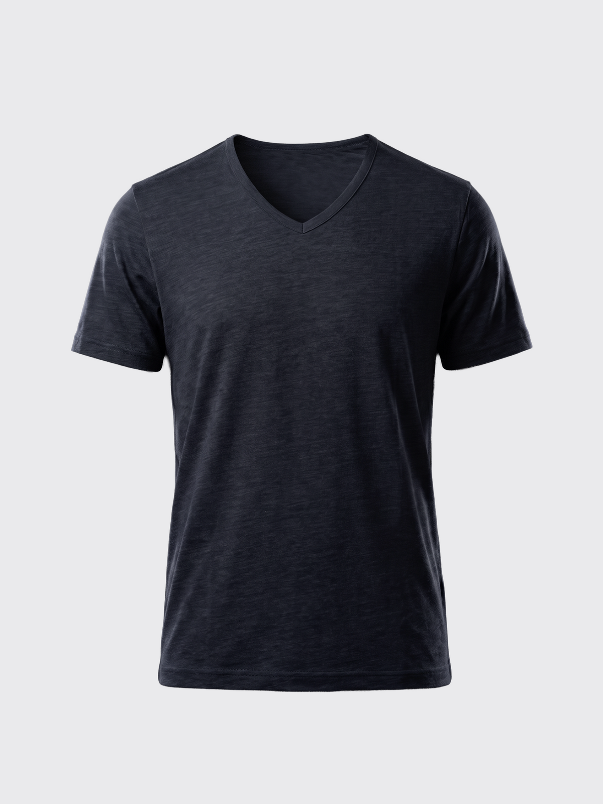 main out PERFORMANCE MERINO V-NECK bleu chic