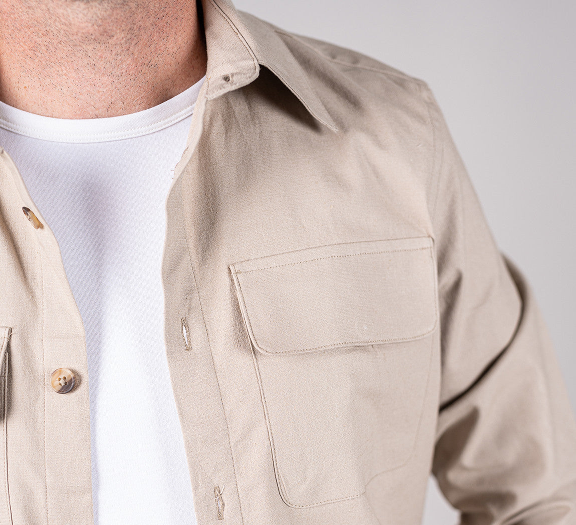 HEMP SHIRT Sable