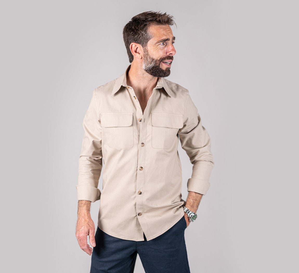 HEMP SHIRT Sable