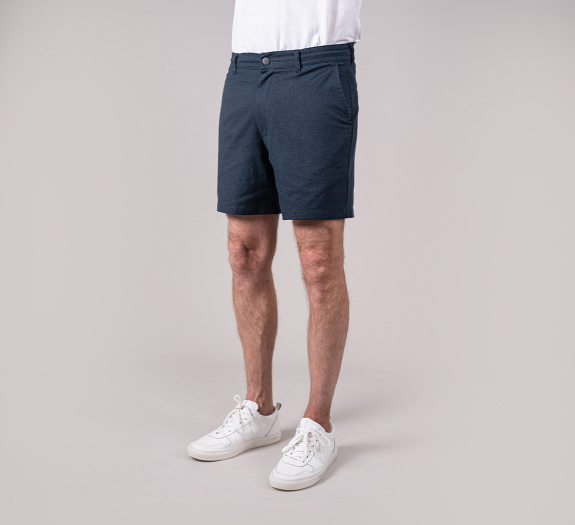 HEMP SHORTS Bleu Chic
