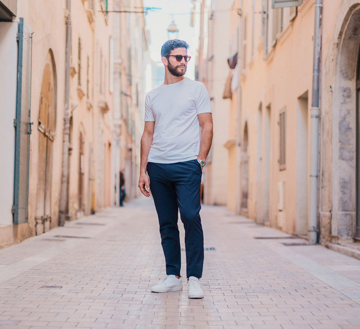 HYBRID PANTS Bleu Chic