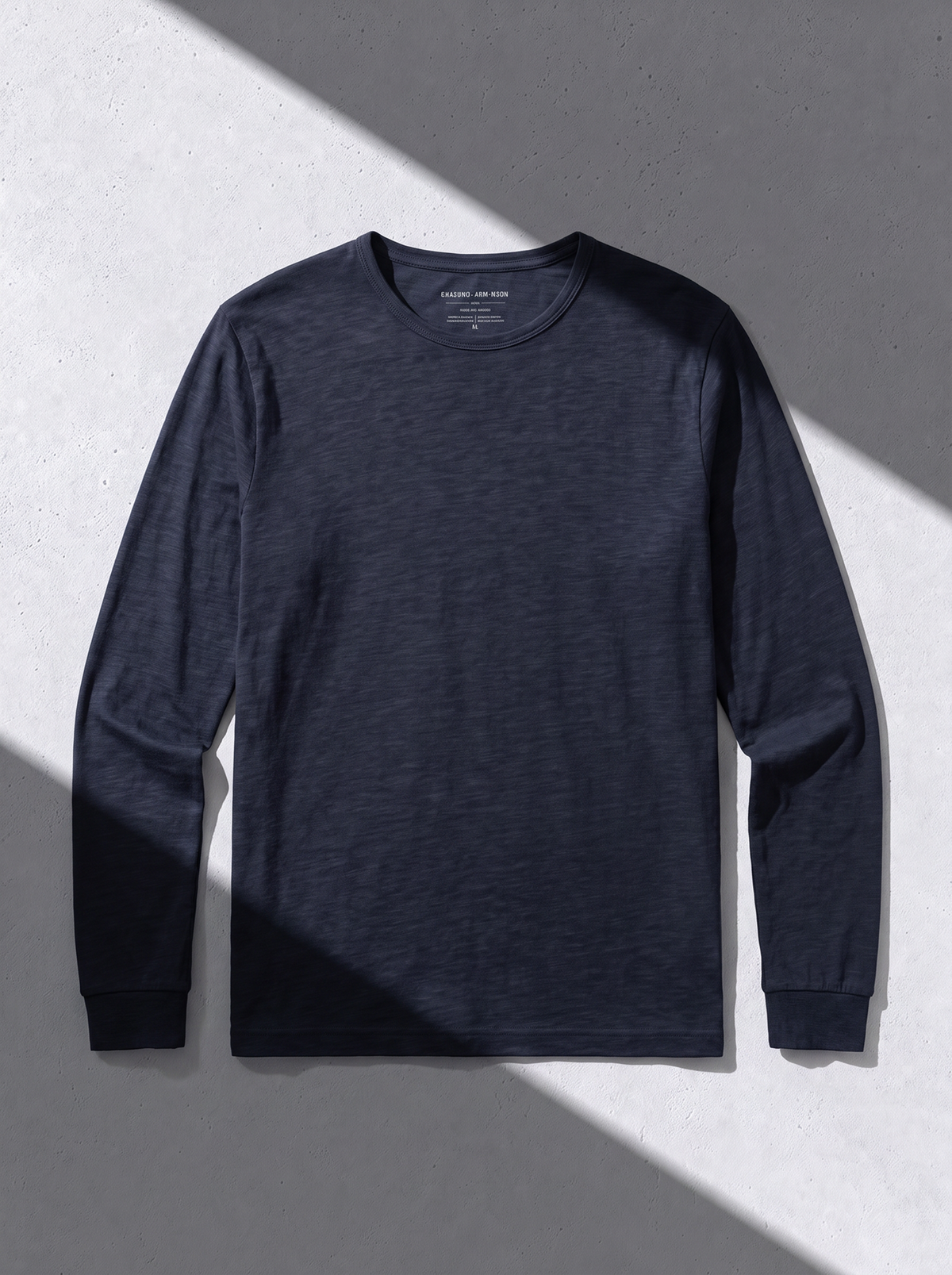 PERFORMANCE MERINO LONG SLEEVES T-SHIRT bleu chic
