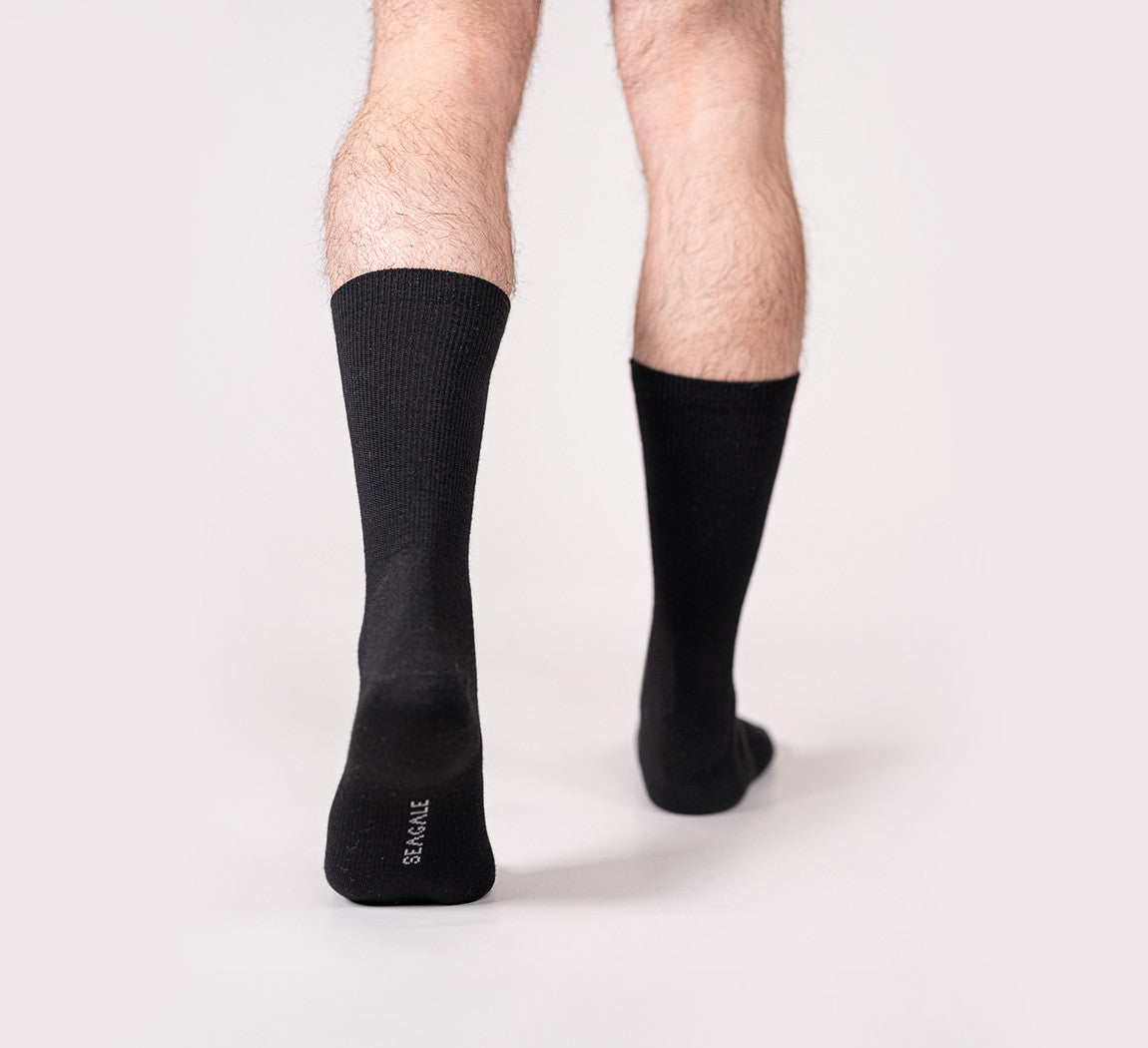 MERINO BUSINESS SOCKS Noir