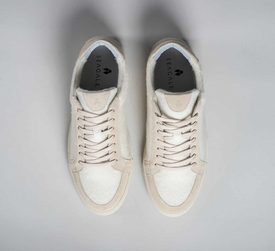 PREMIUM MERINO SNEAKERS Ivoire