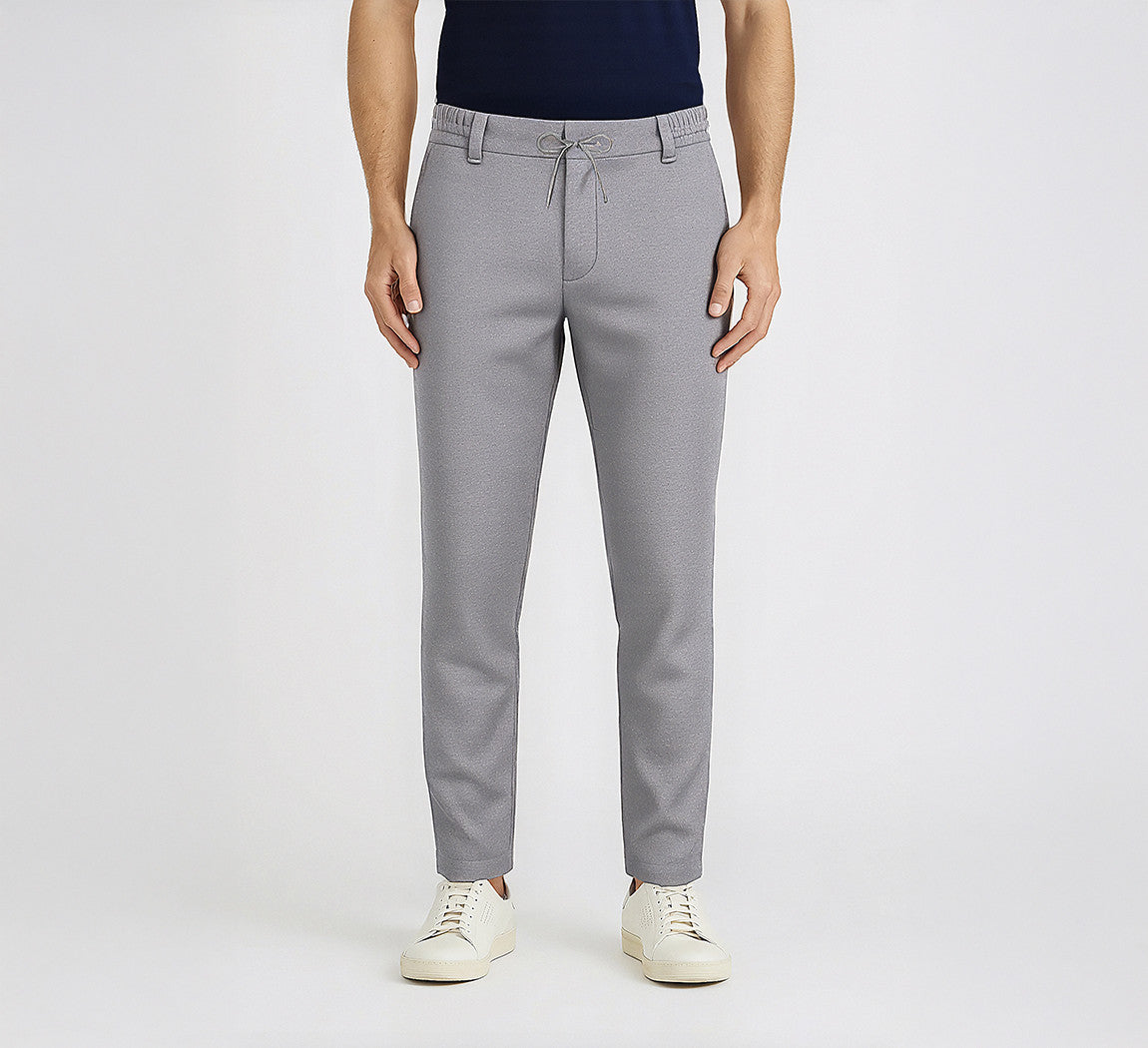 MERINO SWEATPANTS Gris Clair