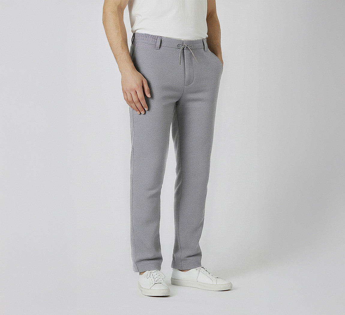 MERINO SWEATPANTS Gris Clair
