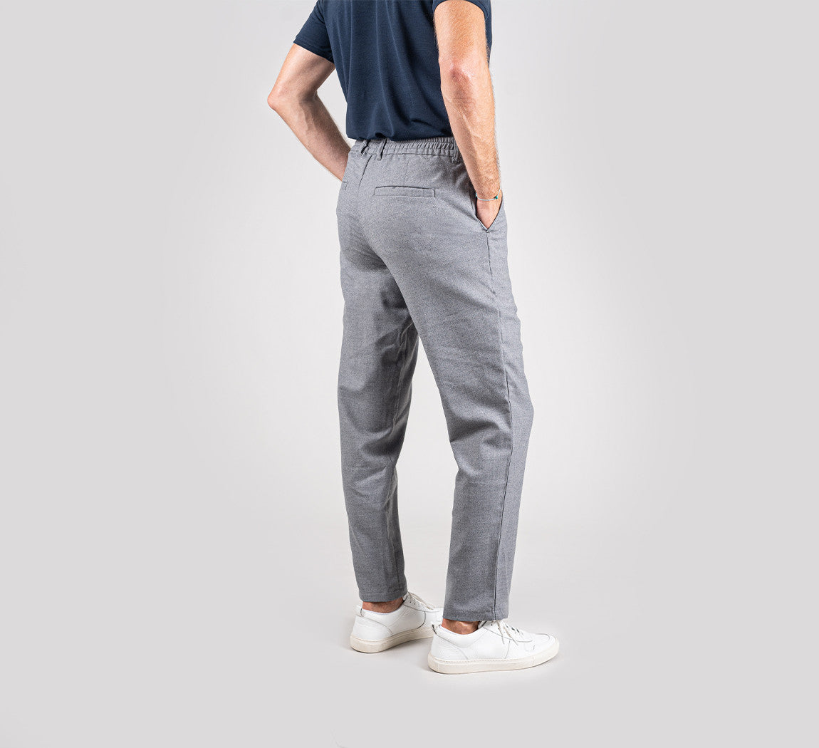 MOTION FLANNEL PANTS Gris Clair