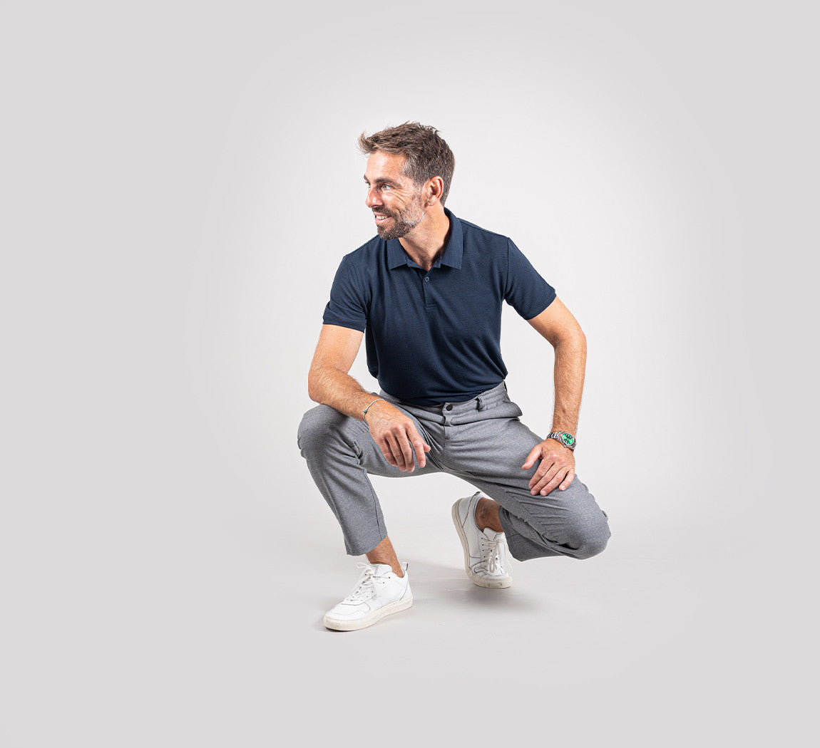 MOTION FLANNEL PANTS Gris Clair