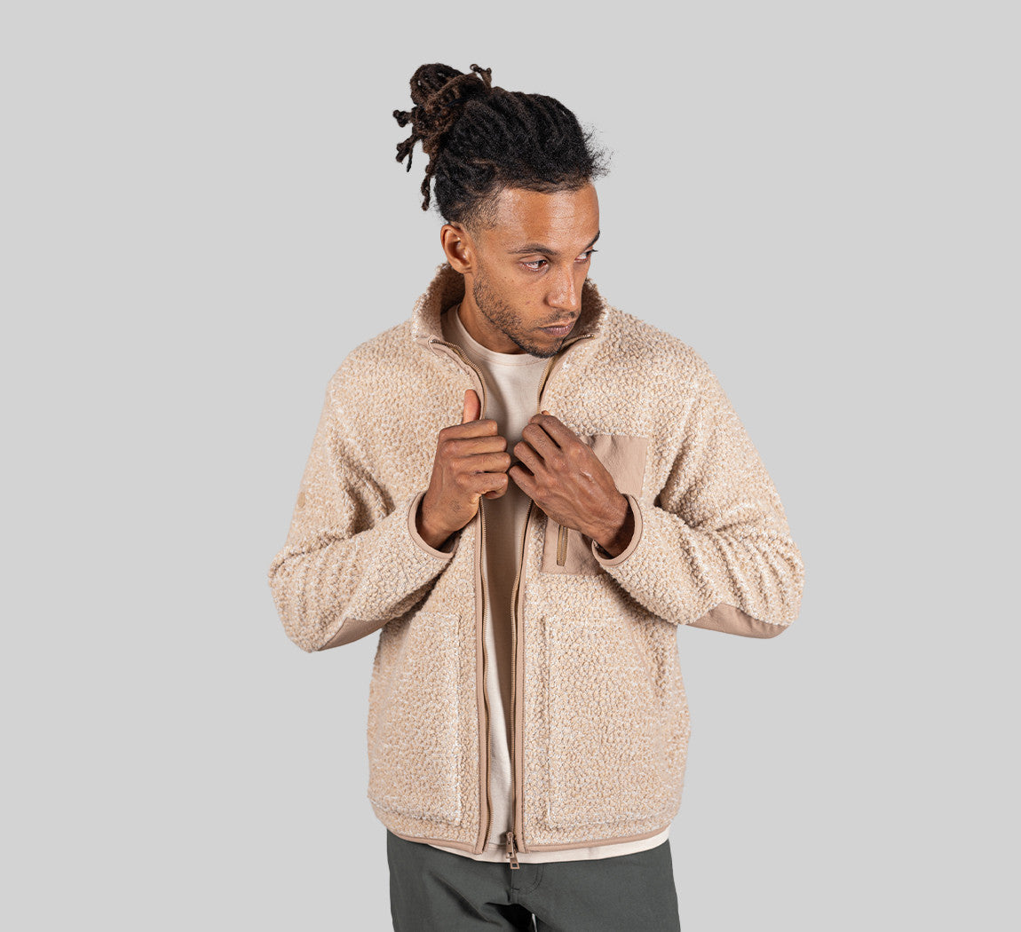 NOMAD MERINO FLEECE Beige