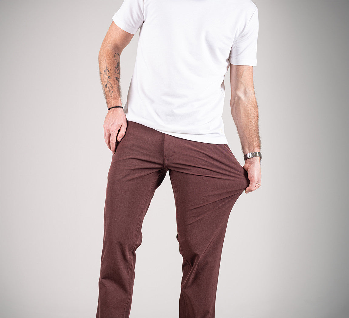 PERFORMANCE CHINOS Bordeaux