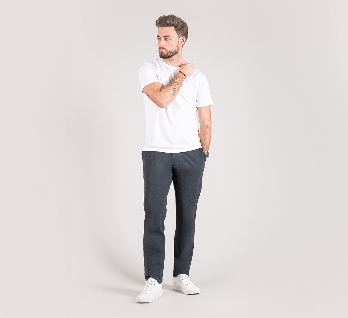 PERFORMANCE CHINOS Gris Anthracite