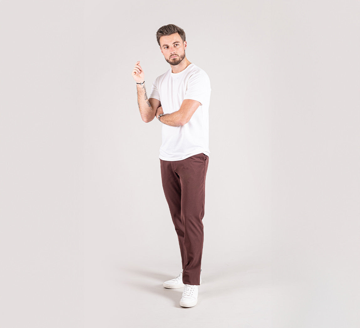 PERFORMANCE CHINOS Bordeaux