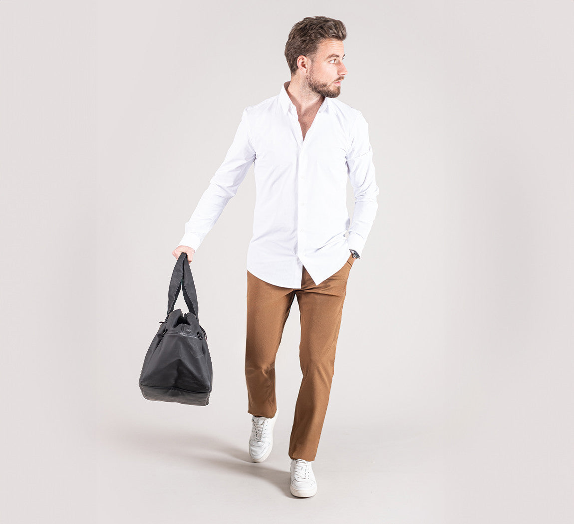 PERFORMANCE CHINOS Marron