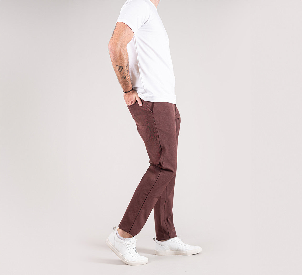 PERFORMANCE CHINOS Bordeaux