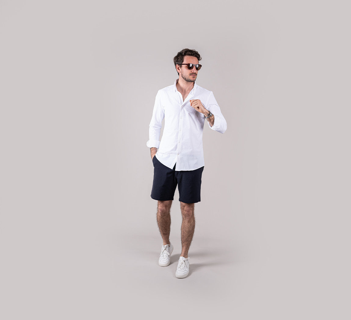 PERFORMANCE SHORTS Bleu Chic