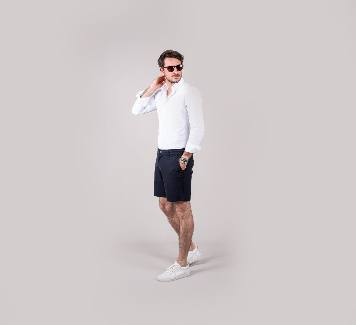 PERFORMANCE SHORTS Bleu Chic