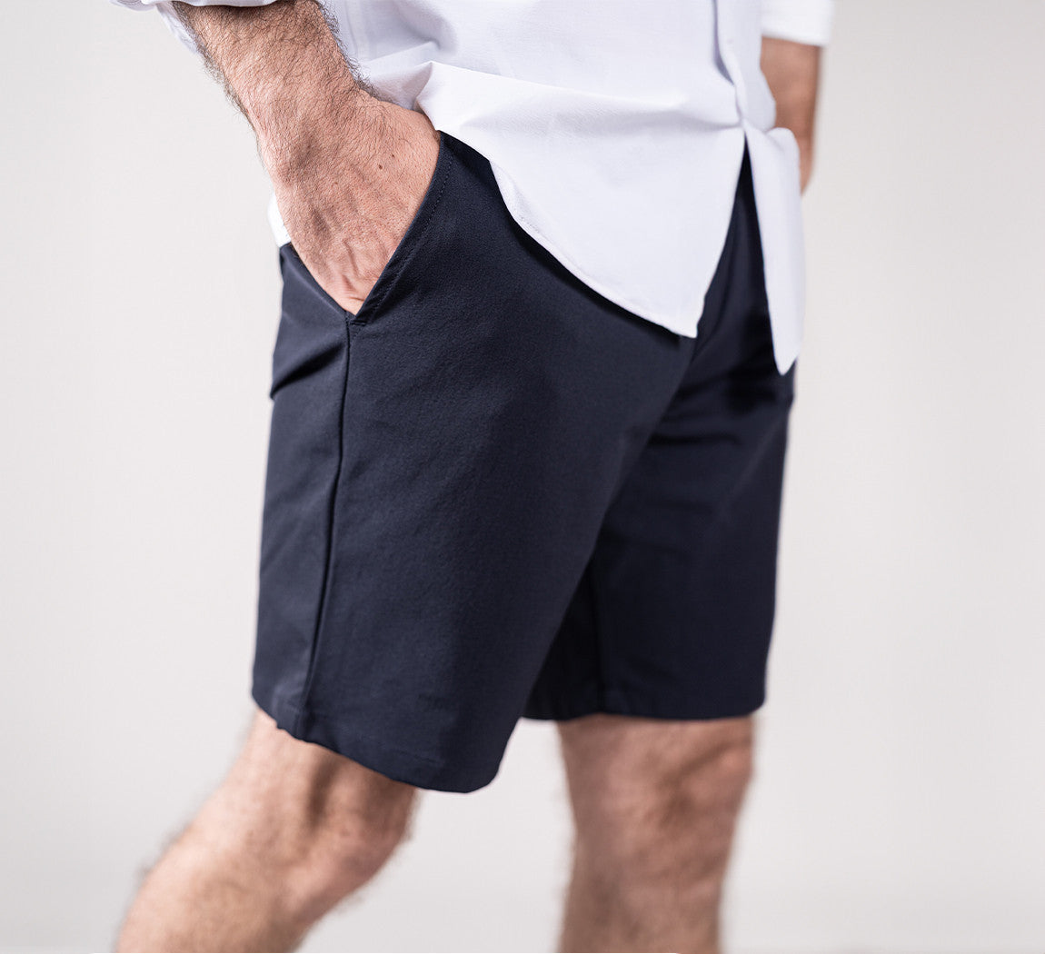 PERFORMANCE SHORTS Bleu Chic