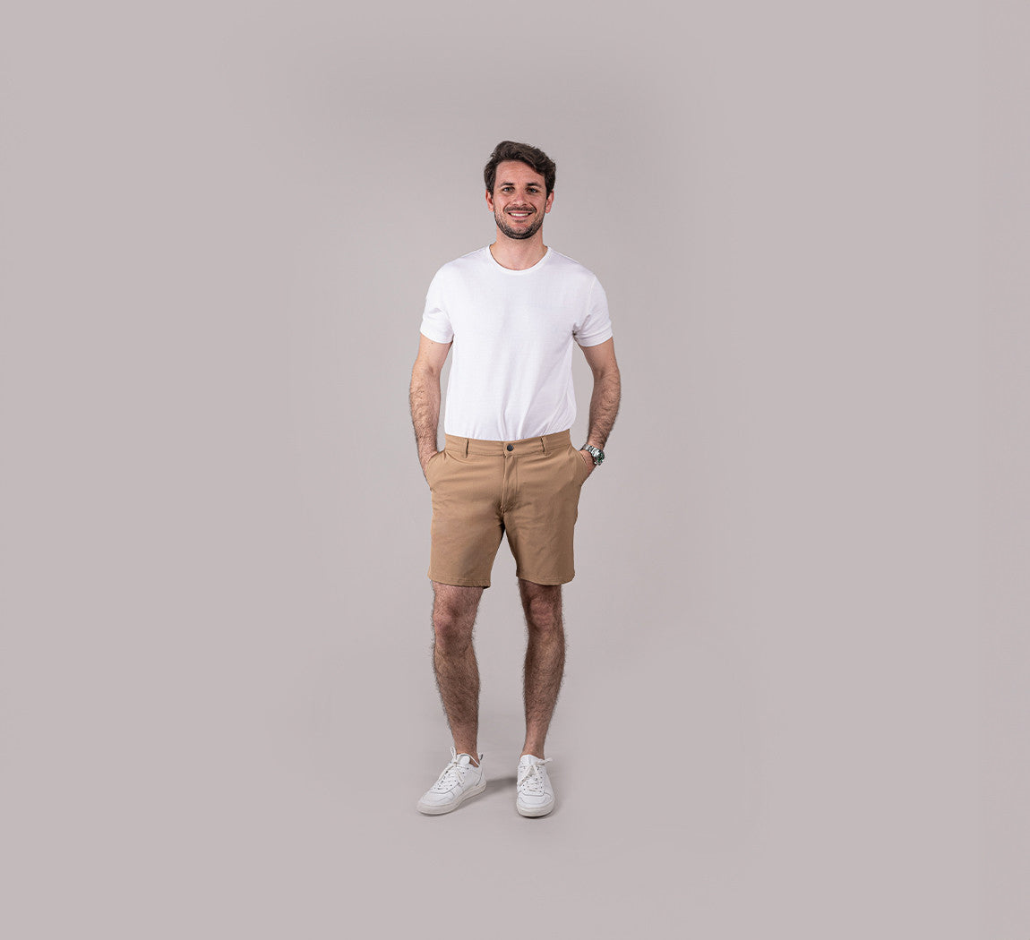 PERFORMANCE SHORTS Beige